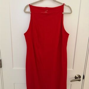 a new day Red Strapless Dress